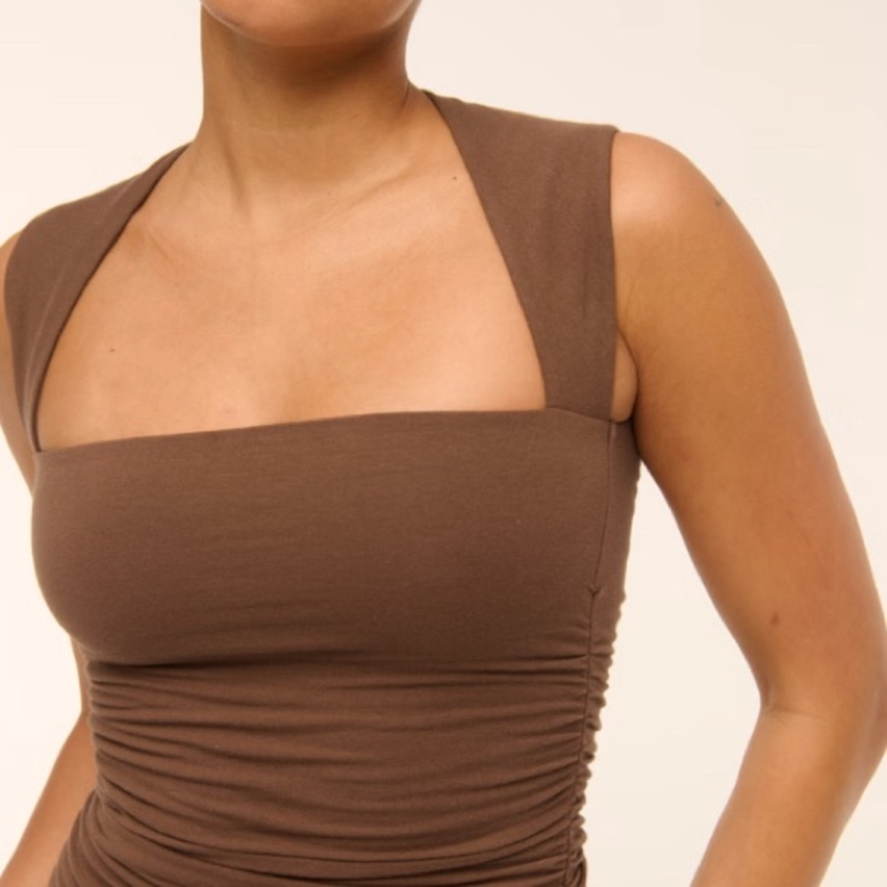 SOLD! A &.F Ava Top, Brown, XXS, Brand New